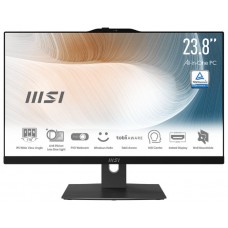 MSI AIO MODERN AM242P 12M-816ES. 23.8" IPS FHD 16:9 (1920x1080).  i7-1260P. INTEL IRIS XE GRAPHICS. SO-DIMM DDR4 16GB (8GB*2). SSD 512GB. SIN S.O. NEGRO. (Espera 4 dias)