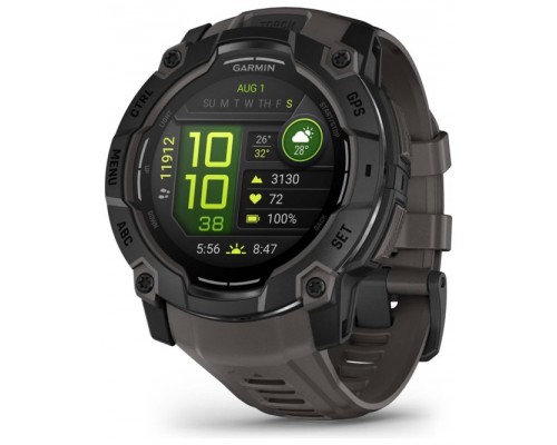 SMARTWATCH GARMIN INSTINCT 3 50MM AMOLED NEGRO CORREA NEGRA
