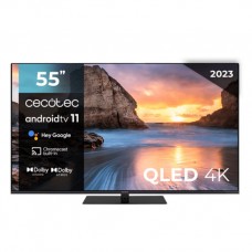 TV CECOTEC 55" LED 4K UHD FRAMELESS SUBWOOFER ANDROIDTV 11 VQU11055Z+