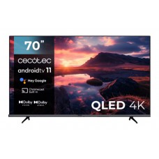 TELEVISIONN QLED 70"? 4K UHD ANDROID TV 11 CHROMECAST GOOGLE ASSISTANT