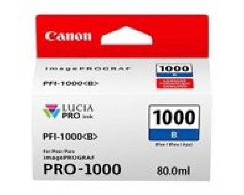 Canon iPF PRO1000 Cartucho Azul PFI-1000B