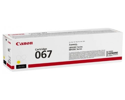 TONER AMARILLO CANON 067 (Espera 4 dias)