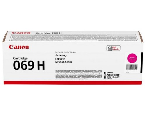 TONER MAGENTA CANON 069H (Espera 4 dias)