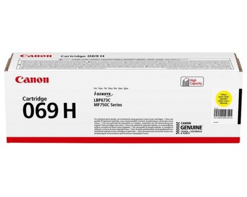 TONER AMARILLO CANON 069H (Espera 4 dias)