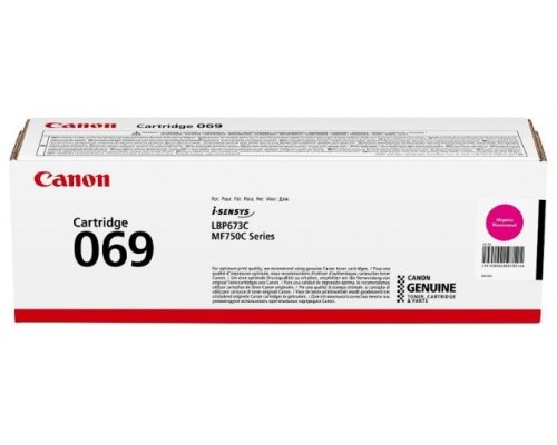 TONER MAGENTA CANON 069M (Espera 4 dias)