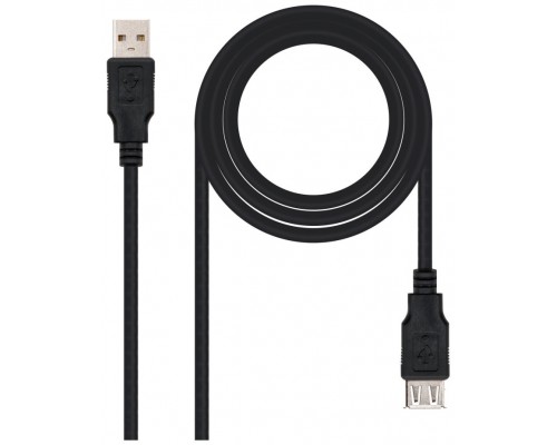 Nanocable - Cable alargador USB 2.0 de 3,0m conexion