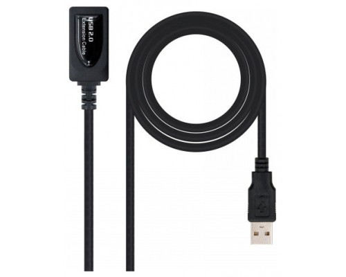 Nanocable - Cable alargador USB 2.0 de 5m PROLONGADOR