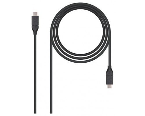 Nanocable - Cable USB 3.1 Gen2 10Gbps 3A USB-C/M-C/M