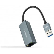 CONVERSOR USB 3.0 ETHERNET GB Mbps GRIS 15 CM