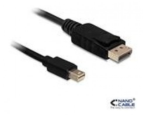 - Cable DISPLAYPORT con conector DP macho(20 Pines)