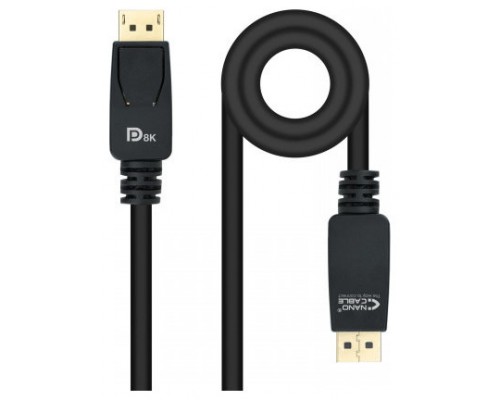 Cable DisplayPort 1.4 Certificado VESA DP/M-DP/M,