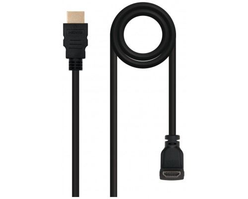 Nanocable - Cable HDMI acodado alta velocidad/hec