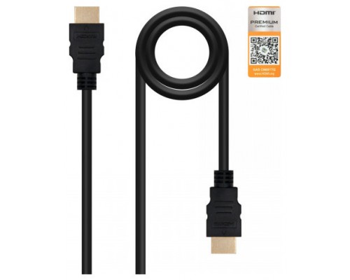 Nanocable - Cable HDMI 2.0 4K@60Hz 18Gbps A/M-A/M 1.5M