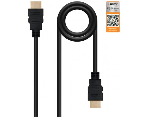 Nanocable Cable HDMI V2.0 4K@60Hz 18GbpsA/M-A/M 3M