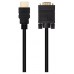 Nanocable Conversor HDMI a VGA M-M, 1.8 m Negro