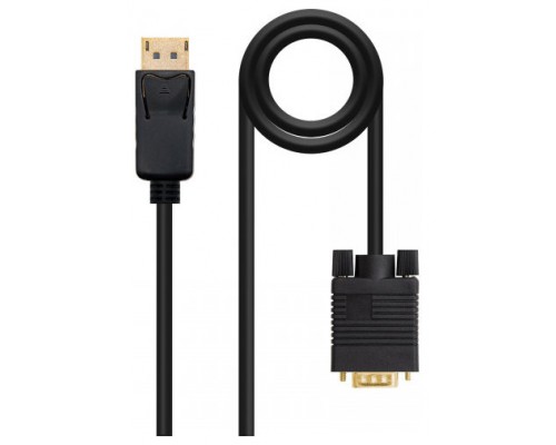 Nanocable - Cable  DisplayPort/M a VGA/M - Negro -