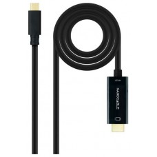 CABLE CONVERSOR USB-C/M A HDMI/M 4K@30HZ 1.8 M