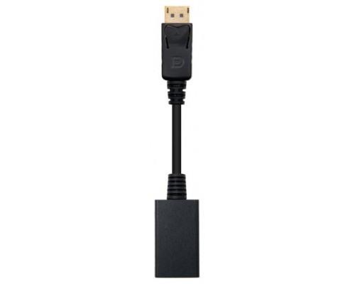 CONVERSOR DISPLAYPORT A HDMI DPM-HDMIH NEGRO 15 CM