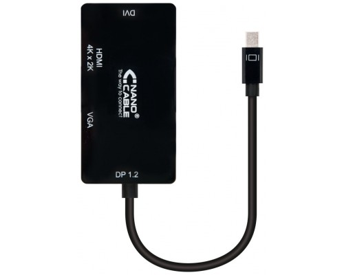 Nanocable - Conversor MiniDisplayport a VGA / DVI /