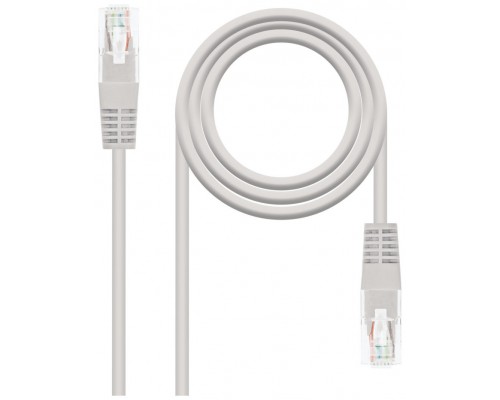 Nanocable - Cable de red latiguillo UTP CAT.5e de 3m -