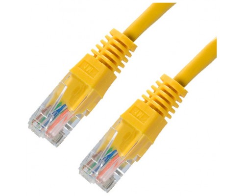 CABLE RED LATIGUILLO RJ45 CAT.6 UTP AWG24 AMARILLO 1.0