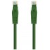 CABLE RED LATIGUILLO RJ45 CAT.6A LSZH UTP AWG24, 0.30M VERDE NANOCABLE (Espera 4 dias)