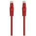 CABLE DE RED LATIGUILLO RJ45 UTP CAT6A AWG24 LSZH 0.30 M ROJO NANOCABLE (Espera 4 dias)