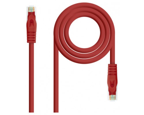 CABLE RED LATIGUIL LSZH CAT.6A UTP AWG24 ROJO 0.5M