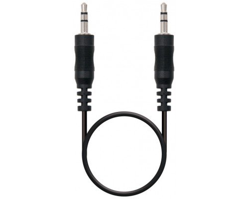 Nanocable - Cable audio estereo de 3m conexion jack