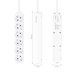 Nanocable Regleta de Enchufes 6 Tomas 1.4 m Blanco Nanocable Regleta de Enchufes 6 Tomas 1.4 m Blanco