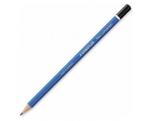 LAPIZ GRAFITO MARS LUMOGRAPH 100, GRAD. 8B STAEDTLER 100-8B (MIN12) (Espera 4 dias)