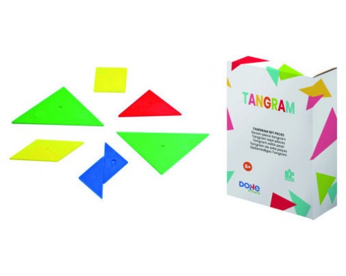 CAJA TANGRAM - 7 PIEZAS - A PARTIR DE 6 AÑOS. DOHE 1024 (Espera 4 dias)