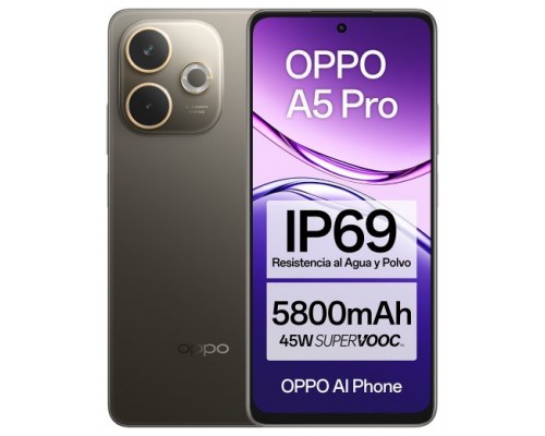 A5 PRO 8+256 BLACK + FUNDA (Espera 4 dias)