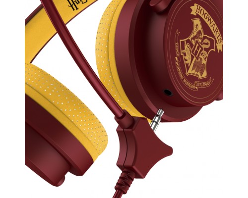 HARRY POTTER-AURICULARES INTERACTIVOS CON ESCUDO DE HOGWARTS KIDS+MICROFONO