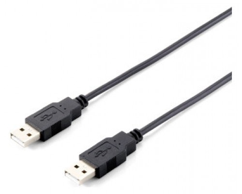 CABLE USB-A 2.0 MACHO-MACHO 1.8M