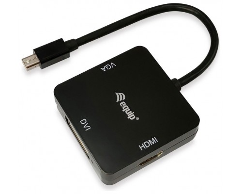 EQUIP ADAPTADOR MINI DISPLAYPORT/THUNDERBOLT A HDMI/DVI/VGA