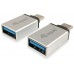 Adaptador Usb-c Macho A Usb 3.0 Tipo A Hembra ( Pack 2