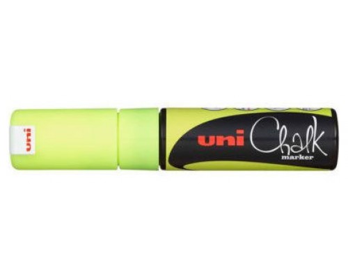 MARCADOR CHALK PWE-8K PIZARRA VERDE 8MM. AMARILLO UNI-BALL 140103000 (MIN6) (Espera 4 dias)