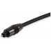 Cable Toslik Optico Digital Audio 1.8m Equip