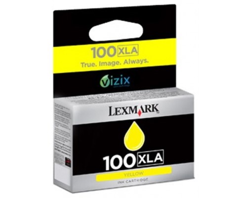 LEXMARK CARTUCHO INYECCION TINTA AMARILLO Nº100 XLA VIZIX