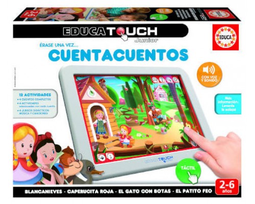 JUEGO EDUCA TOUCH JUNIOR ERASE UNA VEZ... CUENTACUENTOS DE 2-6 AÑOS EDUCA BORRAS (Espera 4 dias)