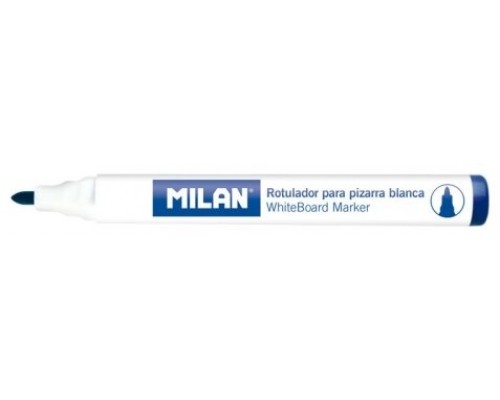 Milan Rotuladores para pizarra blanca color azul.