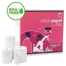 ROLLO TERMICO 57X30X12MM SIN BISFENOL A FABRISA 18114 (MIN10) (Espera 4 dias) ROLLO TERMICO 57X30X12MM SIN BISFENOL A FABRISA 18114 (MIN10) (Espera 4 dias)