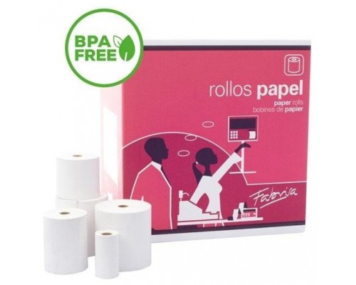 ROLLO TERMICO 57X30X12MM SIN BISFENOL A FABRISA 18114 (MIN10) (Espera 4 dias)