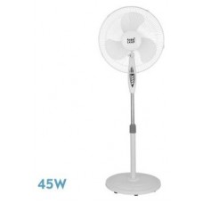 Ventilador De Pie Bise Blanco 3 Velocidades 45w 3