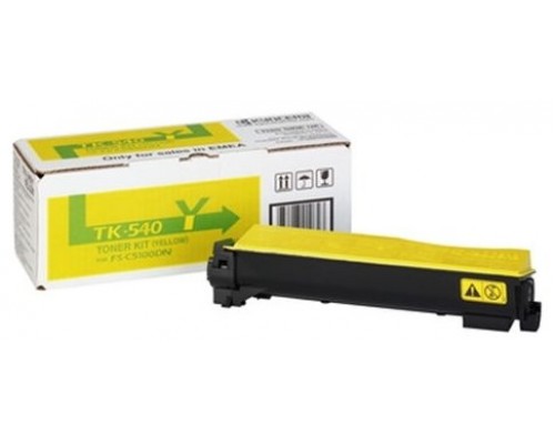 KYOCERA FS-C5100DN Toner amarillo TK-540Y