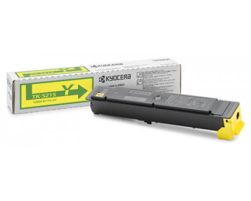 KYOCERA CARTUCHO DE TÓNER AMARILLO (1T02R6ANL0, TK-5215Y)