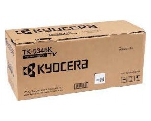 KYOCERA Tóner negro TK-5345K para TASKalfa 352ci