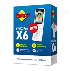 FRITZ!Fon X6 Tel&eacute;fono Inal&aacute;mbrico Blanco 300 m
