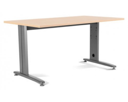 MESA DE OFICINA SERIE METAL 160X80 GRIS / HAYA ROCADA 2002AC01 (Espera 4 dias)